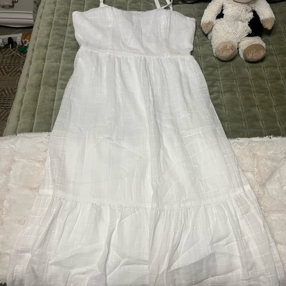 Belk White Maxi Dress